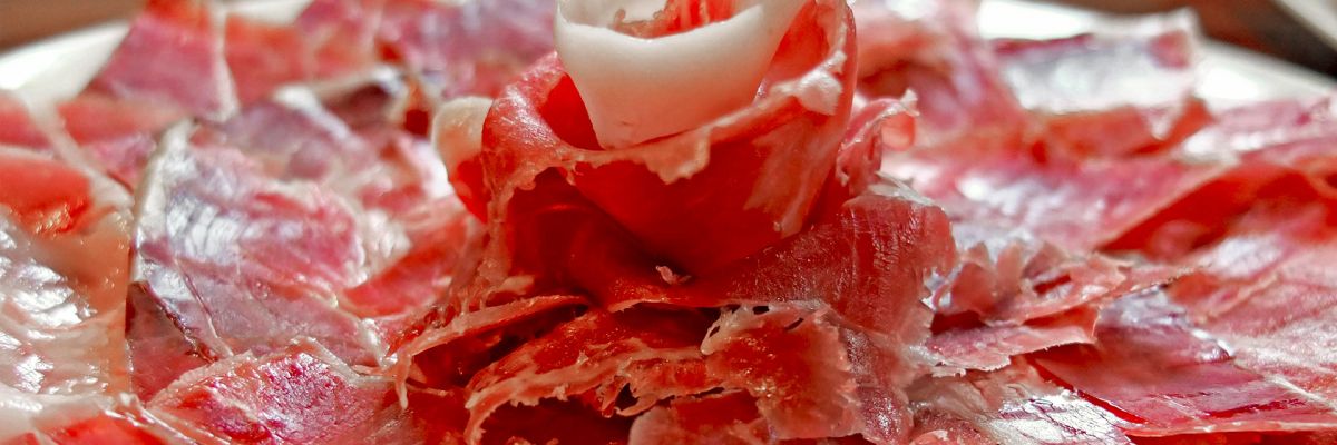 plato de jamón de Teruel